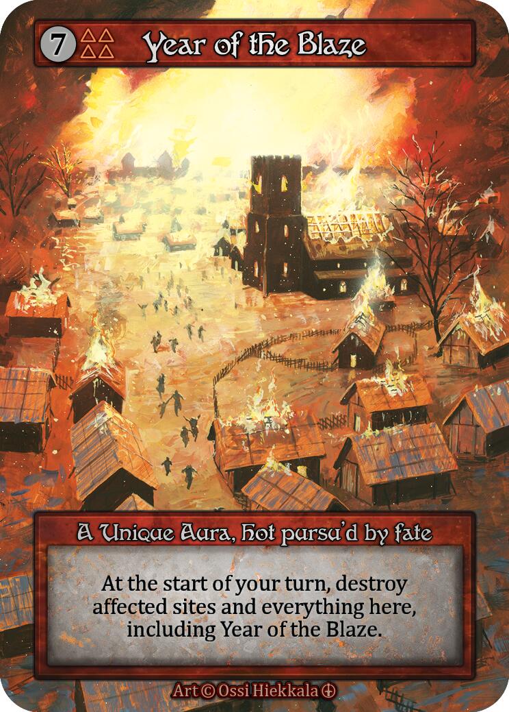 Year of the Blaze