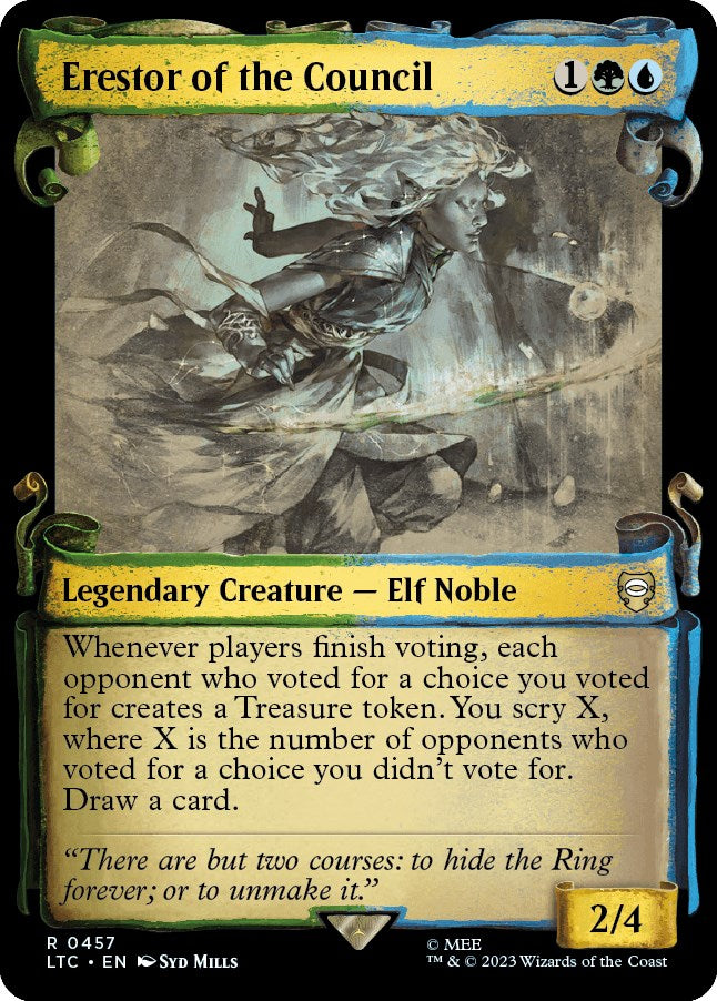 Erestor of the Council (Showcase Scrolls)